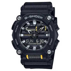 Casio G-Shock GA900-1A Rugged Analog-Digital Mens Watch, Black