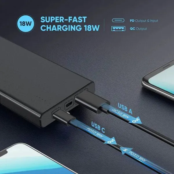 10,000 mAh Power Delivery Power Bank