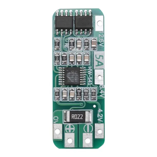 12.6V BMS 3S 5A 18650 26650 Lithium Battery Protection Board