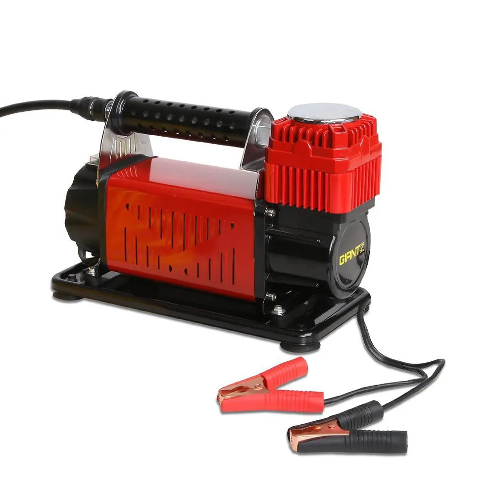 12V Portable Air Compressor - Red