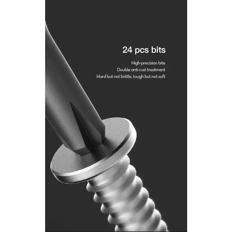 25 IN 1 Screwdriver Kit DIY Dismountable Screw Driver Set For Phone Repair