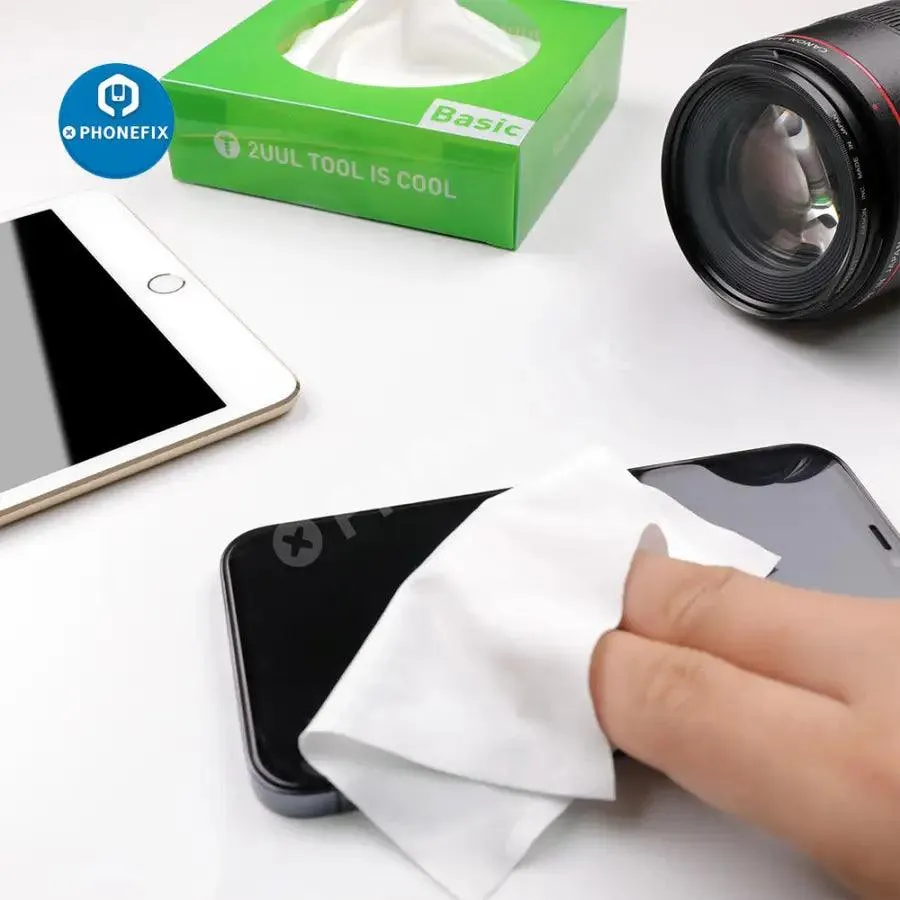 2UUL Efficient Microfiber Multi-function Cleaning Wiper For Phone Repair