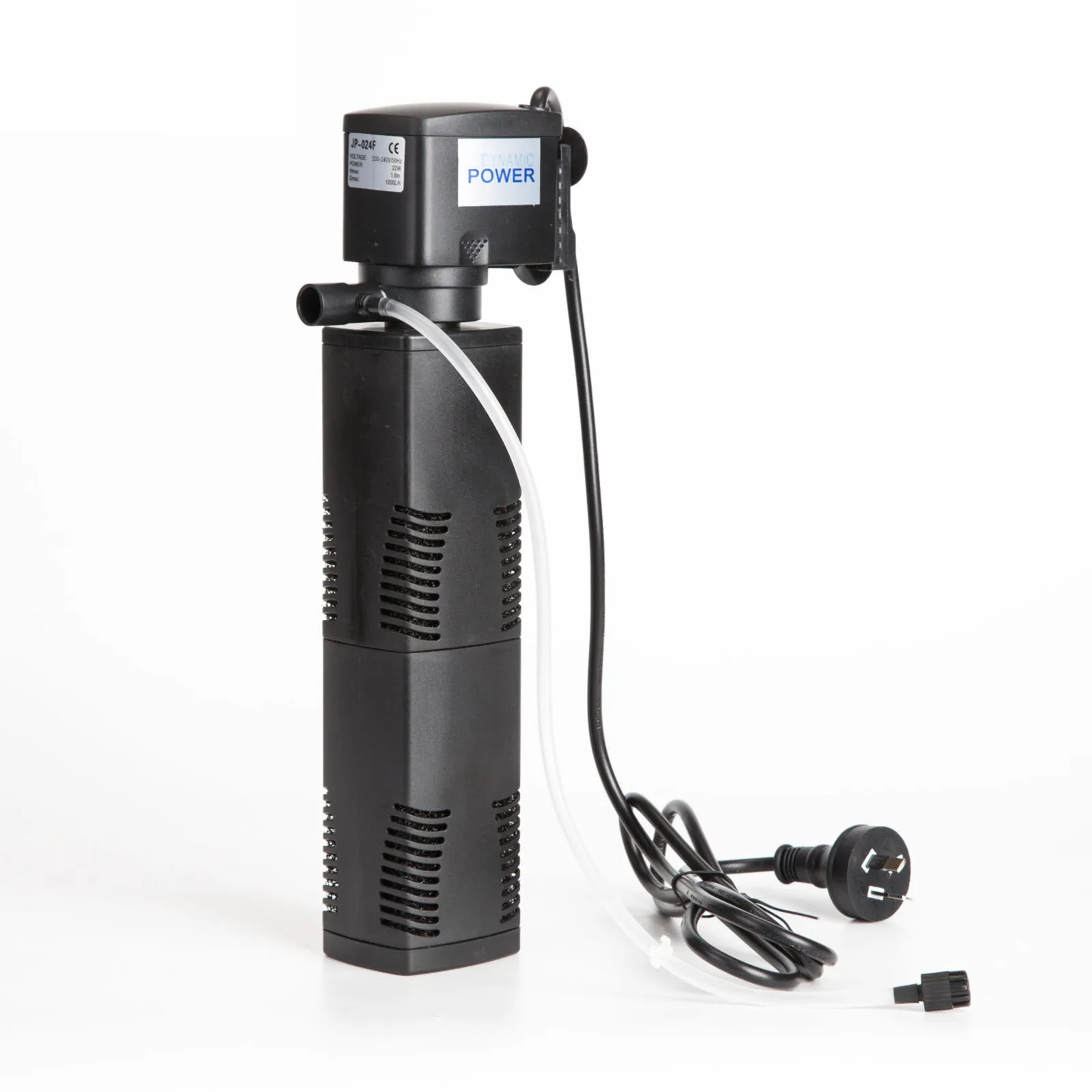 3-in-1 Submersible Aquarium Filter Pump 1200L/H 22W - Dynamic Power