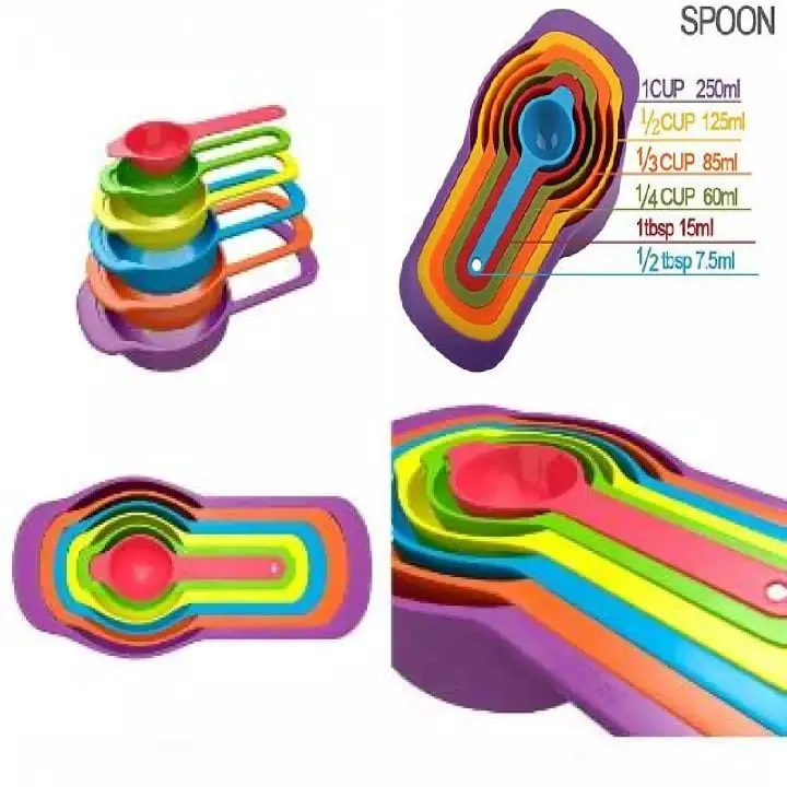 6 in 1 Measuring Spoon Set