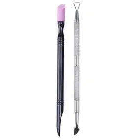 Born Pretty - Duo Gel Remover & Cuticle Pusher (#36321   #41599)