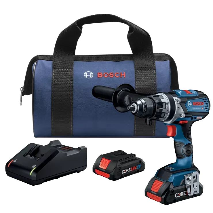 BOSCH 18V Connected-Ready 1/2" Hammer Drill/Driver Kit