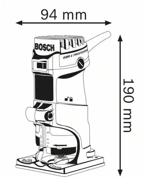 Bosch GMR 1 Palm Router