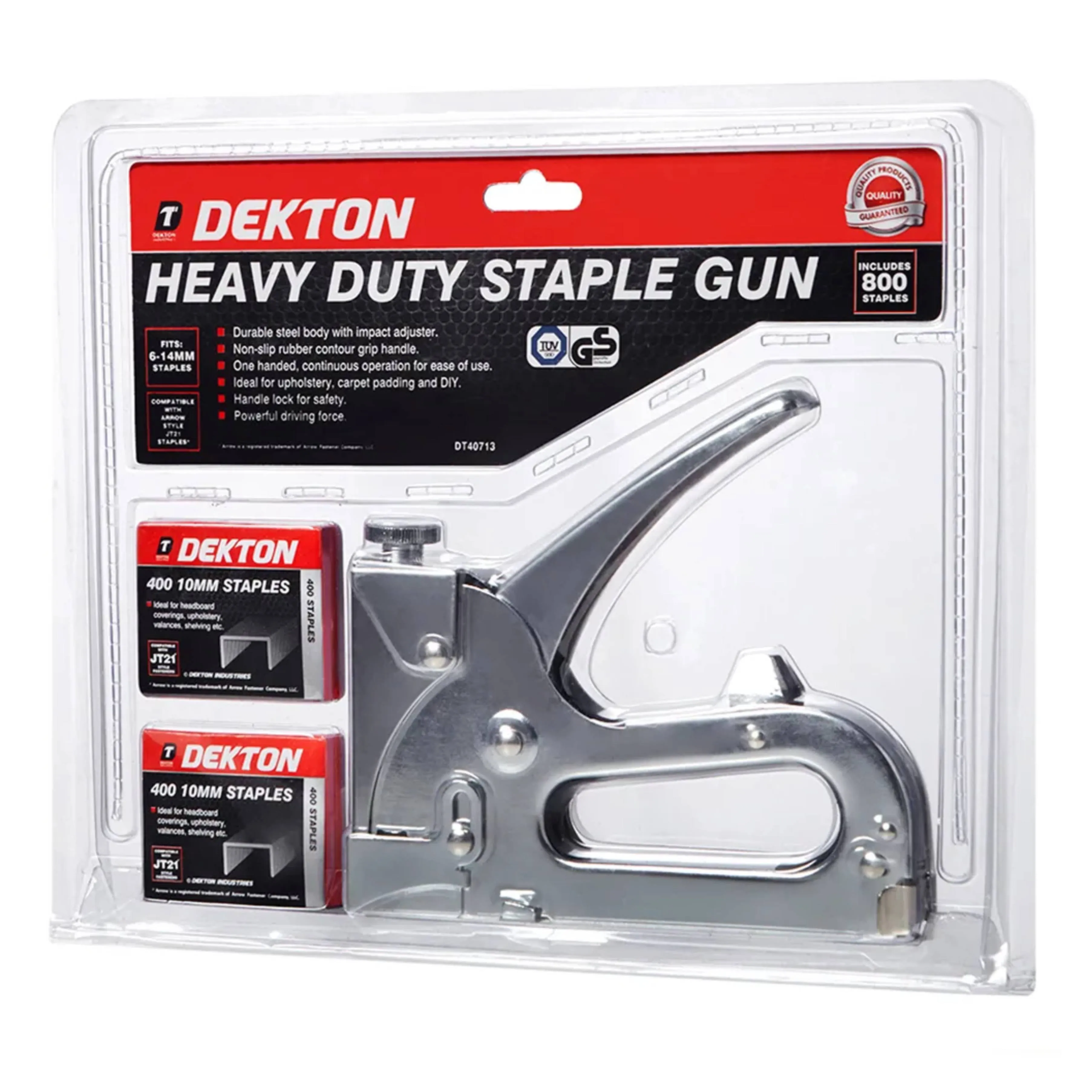 DEKTON Heavy-Duty Industrial Staple Gun