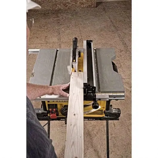 DeWalt 10" Table Saw with Scissor Stand