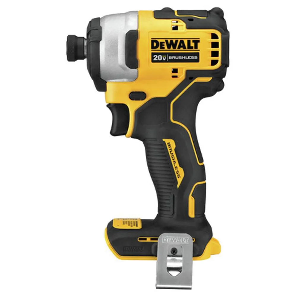 DeWALT DCF809C1 20V 1/4 Inch Brushless Cordless Atomic Impact Driver Kit