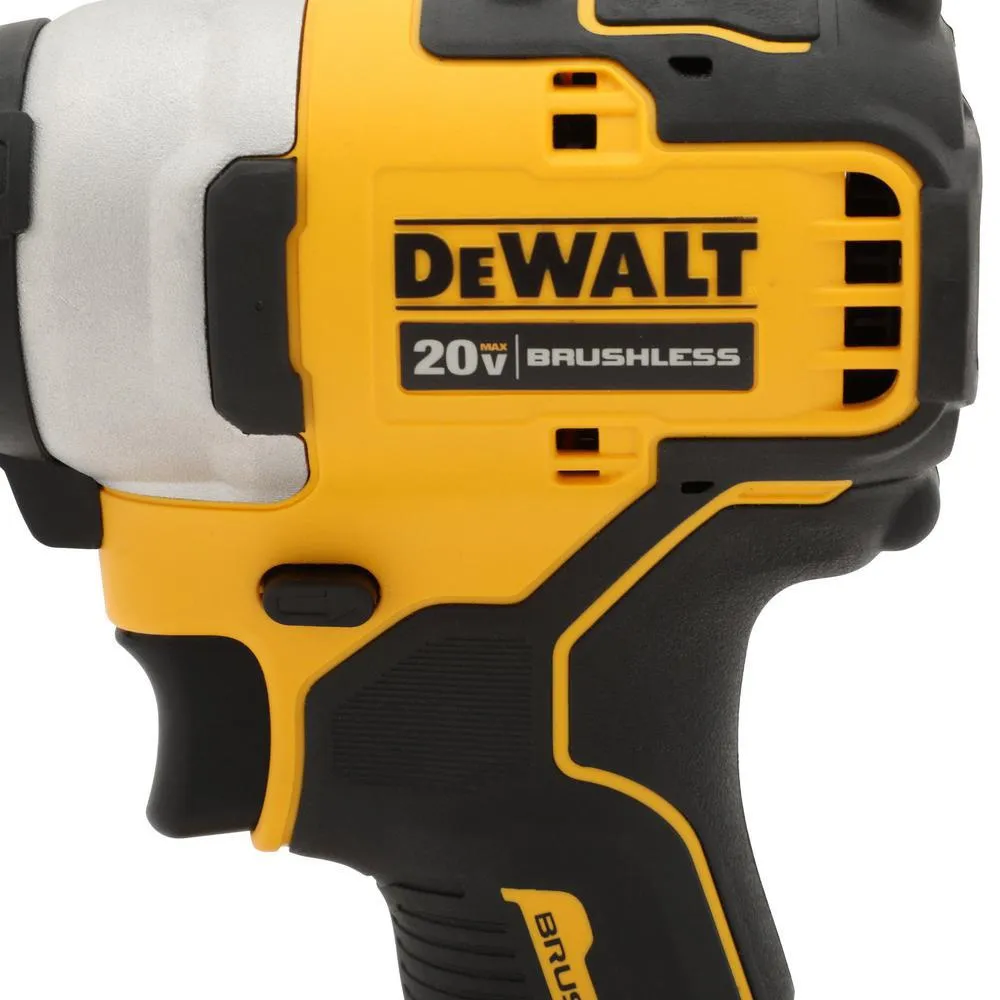 DeWALT DCF809C1 20V 1/4 Inch Brushless Cordless Atomic Impact Driver Kit