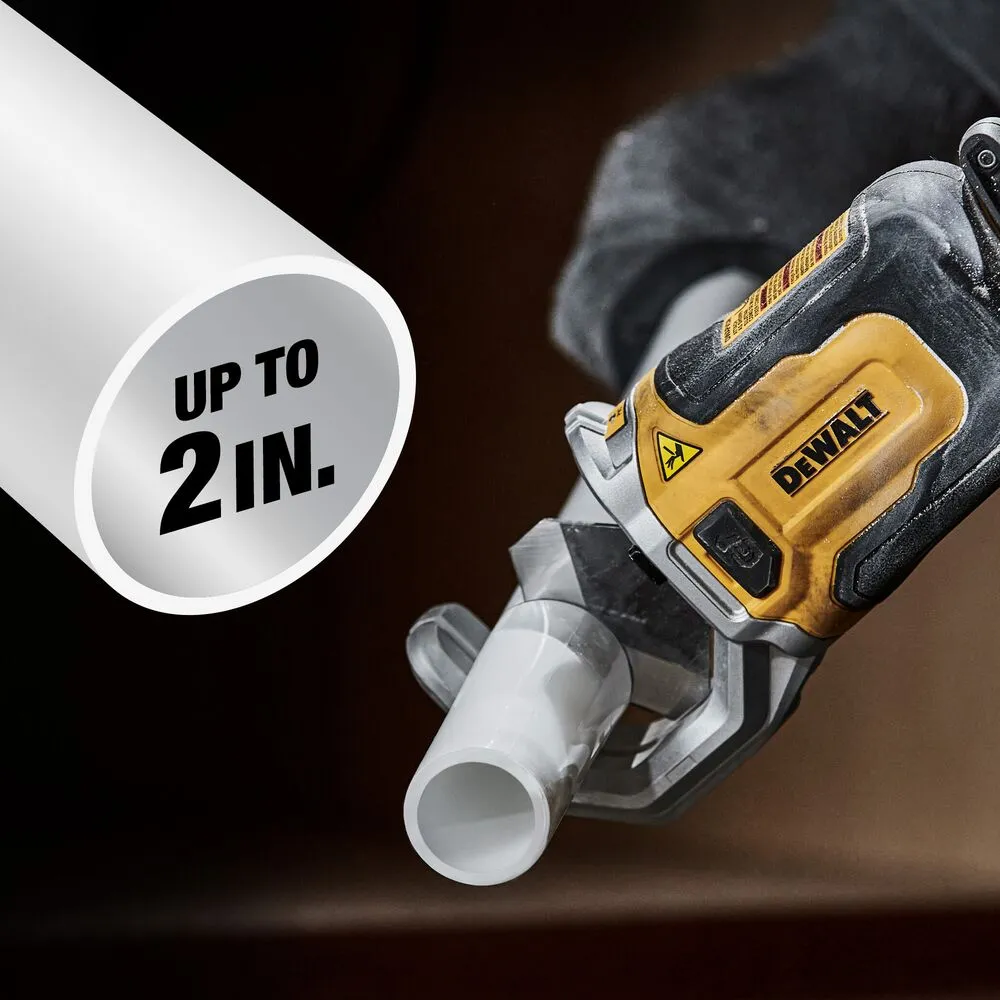 DeWALT DWAPVCIR IMPACT CONNECT PVC/PEX Pipe Cutter Attachment