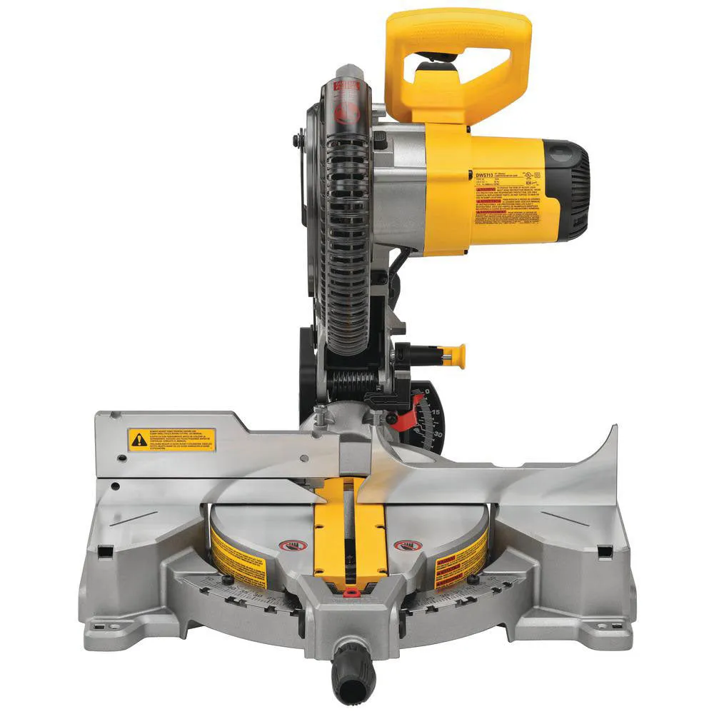 DeWALT DWS713 120V 15 Amp  Electric Single-Bevel Compound Miter Saw