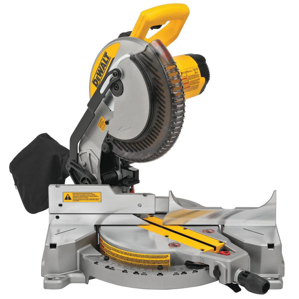 DeWALT DWS713 120V 15 Amp  Electric Single-Bevel Compound Miter Saw