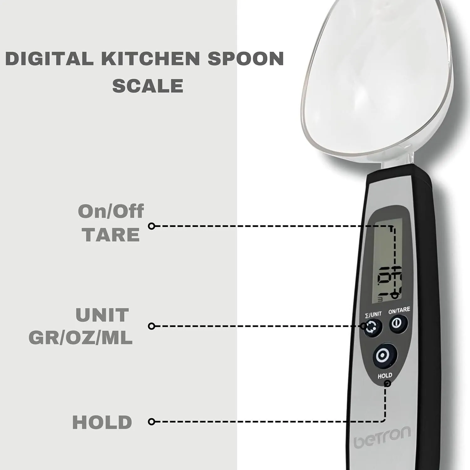 Digital Kitchen Scale For Food Weighing Measuring Precise Cooking and Baking