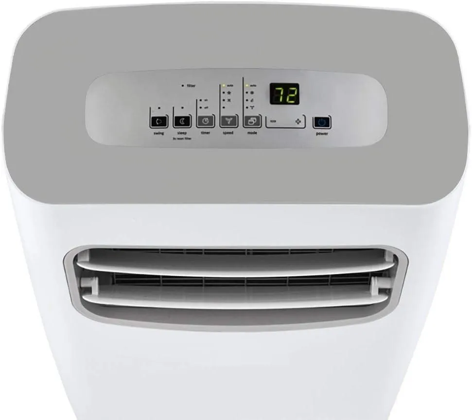 Eco-Air 14,000 BTU Portable Air Conditioner - Energy Efficient, Quiet Operation, and Compact Design for Optimal Cooling