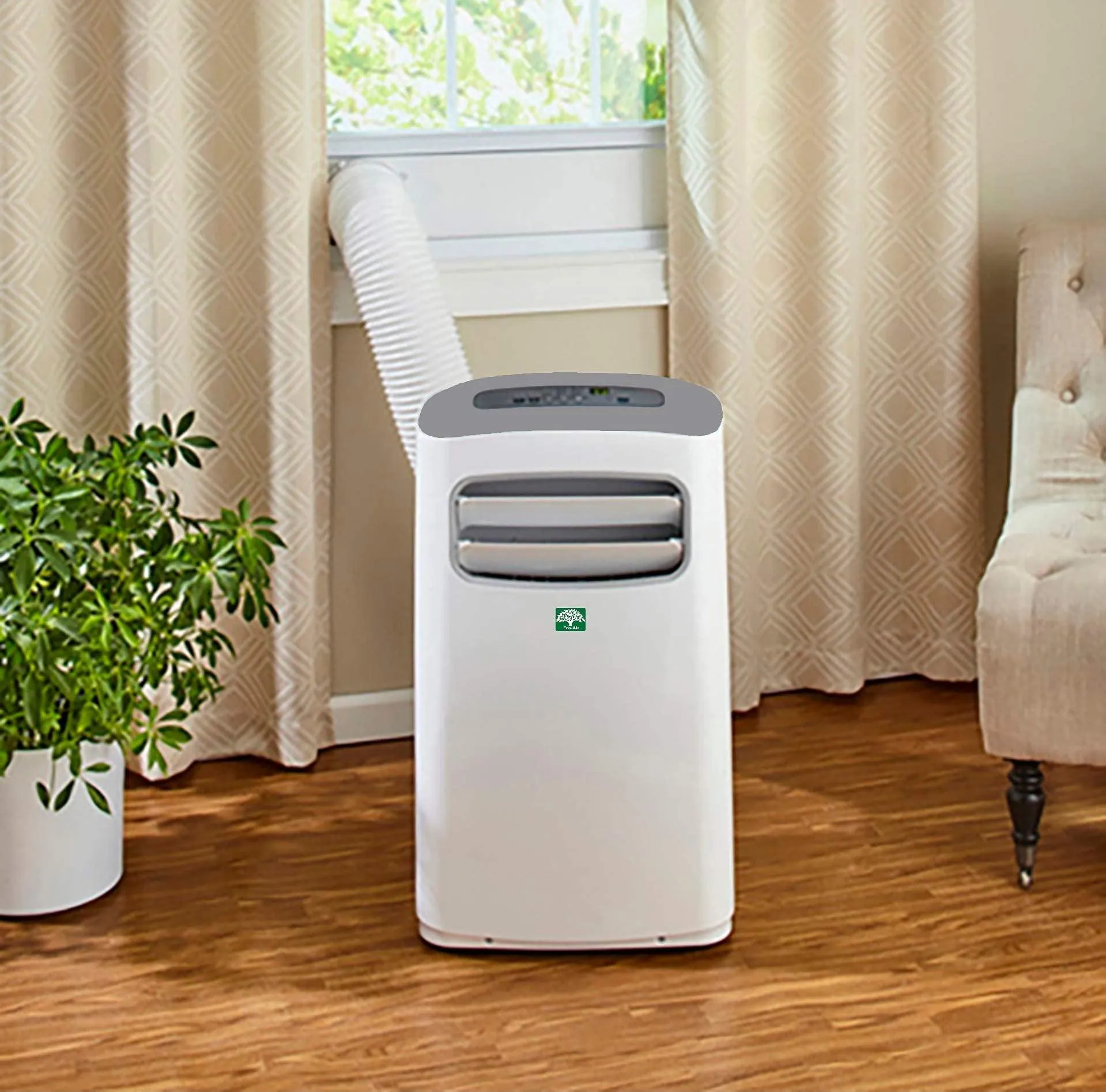 Eco-Air 14,000 BTU Portable Air Conditioner - Energy Efficient, Quiet Operation, and Compact Design for Optimal Cooling