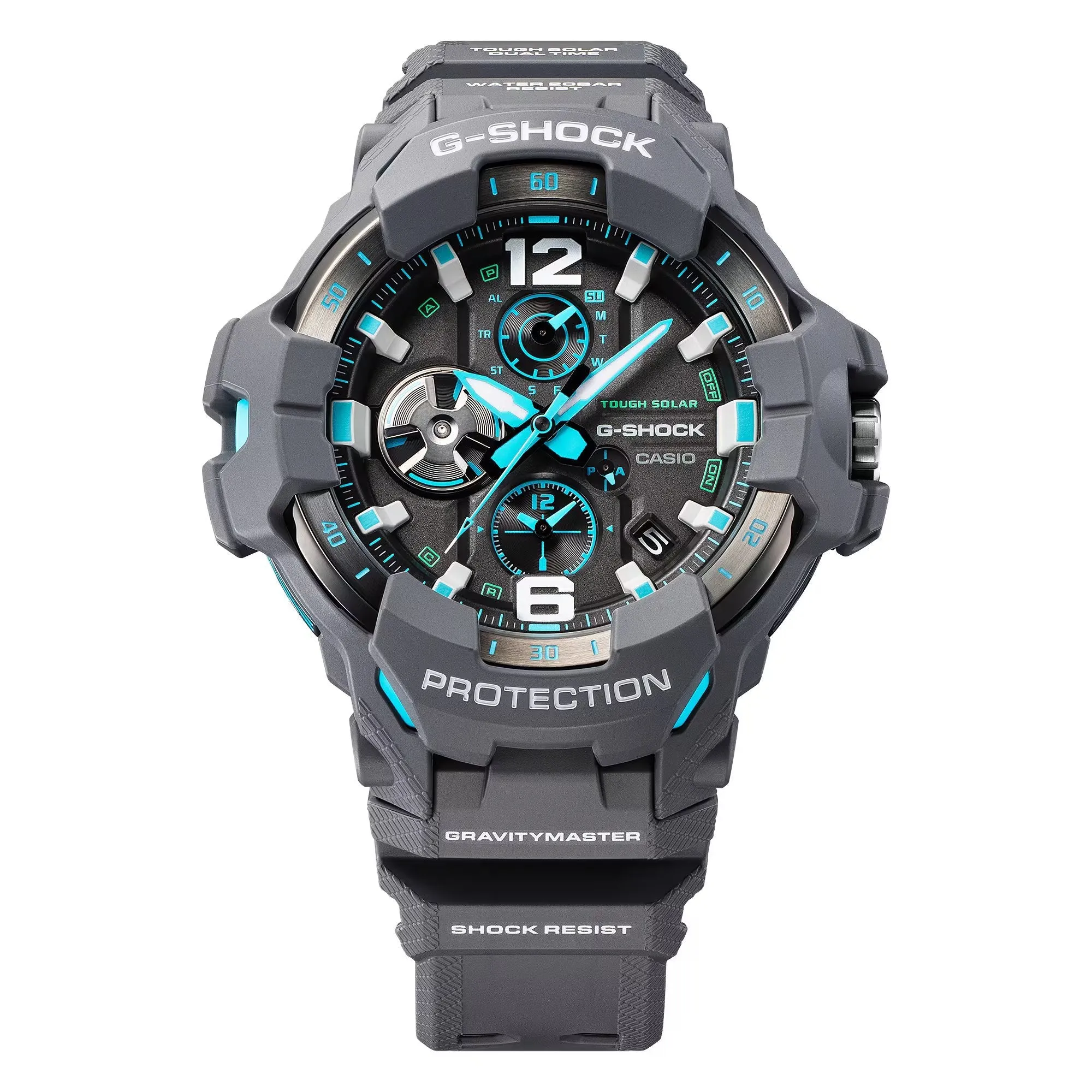 Advanced G-Shock Gravitymaster GRB300-8A2 Mens Durable Bluetooth Smartwatch with Shock and Water Resistance