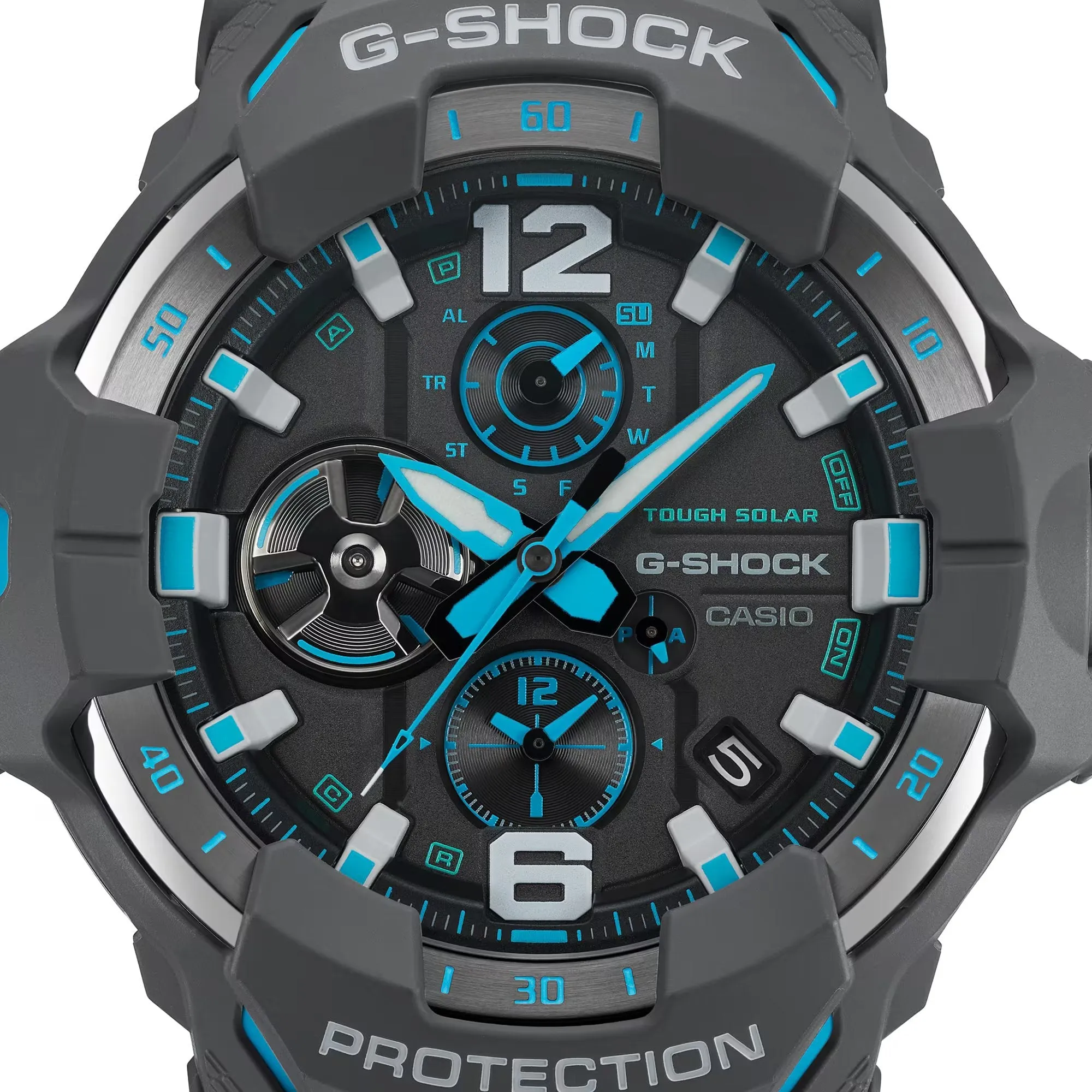 Advanced G-Shock Gravitymaster GRB300-8A2 Mens Durable Bluetooth Smartwatch with Shock and Water Resistance