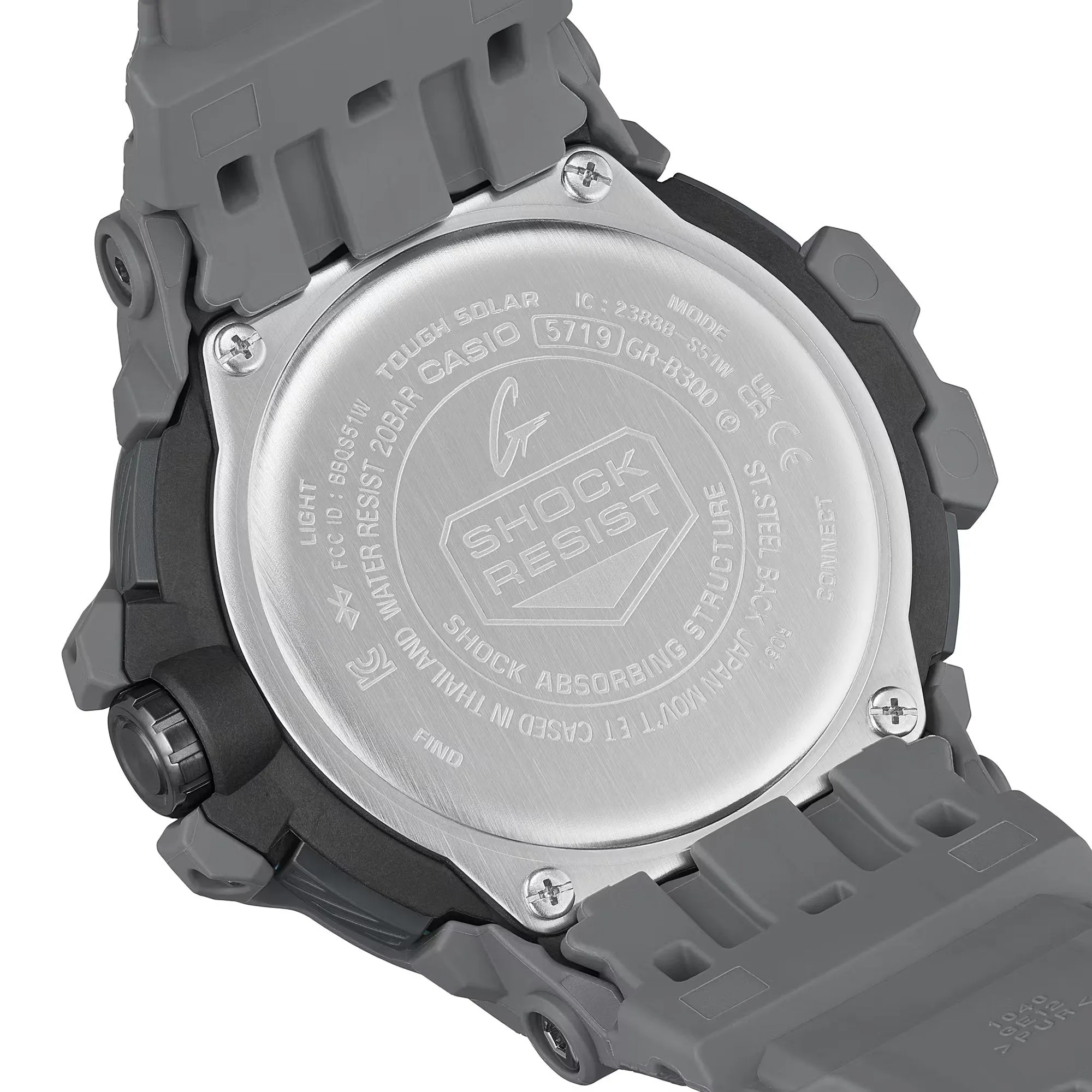 Advanced G-Shock Gravitymaster GRB300-8A2 Mens Durable Bluetooth Smartwatch with Shock and Water Resistance