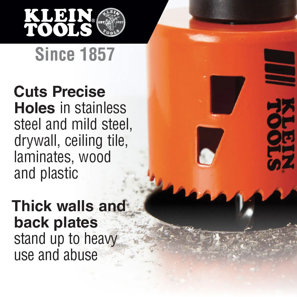 Klein 31958 Bi-Metal Hole Saw, 3-5/8"