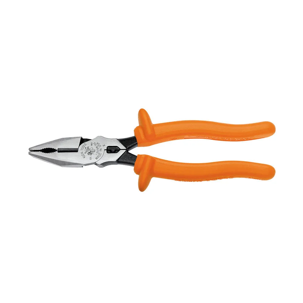 Klein Tools 12098-INS Insulated Universal Combination Pliers, 8"