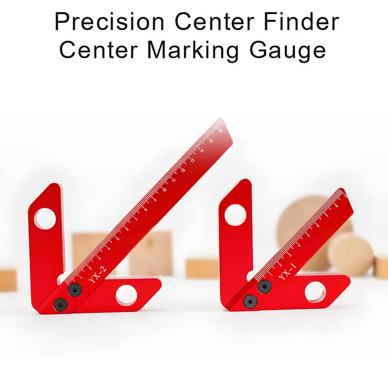 Levoite™  Precision Center Line Scriber Circle Center Finder Ruler