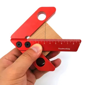 Levoite™  Precision Center Line Scriber Circle Center Finder Ruler