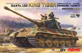 Meng TS-031 German Sd.Kfz.182 King Tiger (Henschel Turret) 1/35 Model Kit