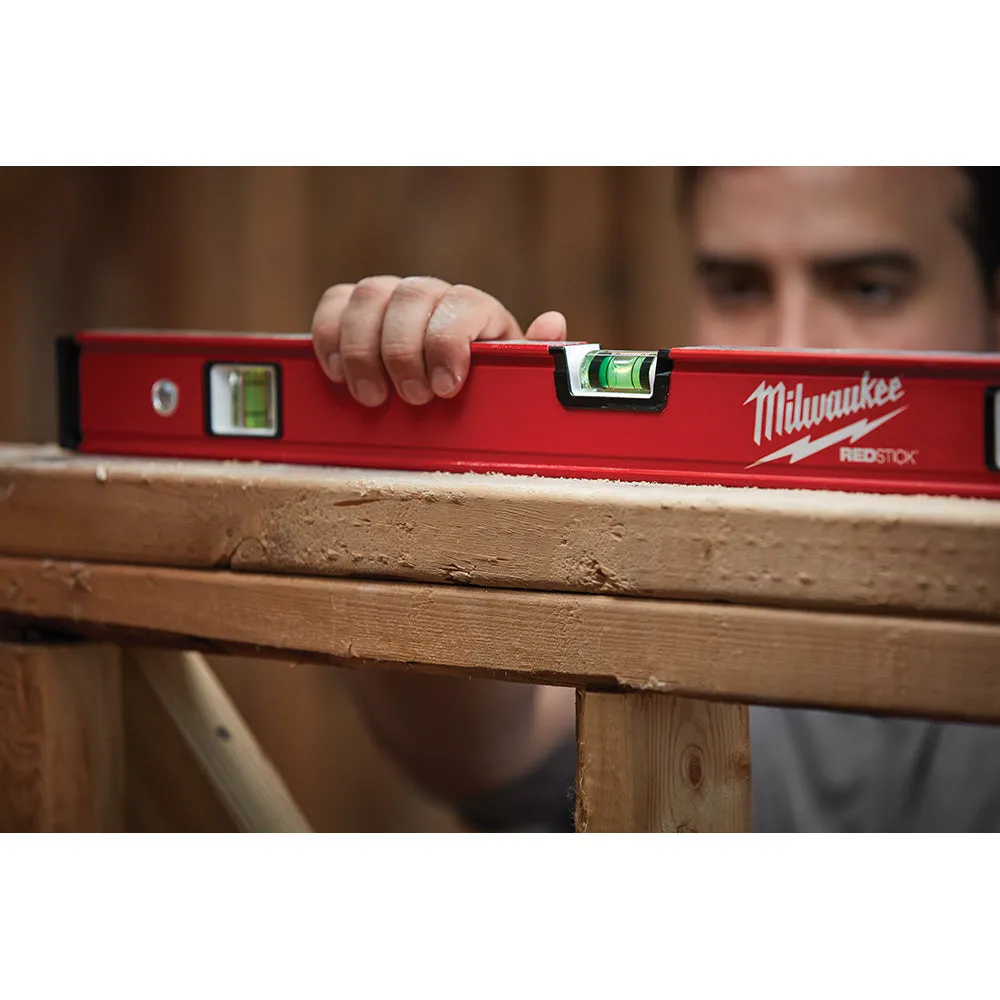 Milwaukee MLCM24 24" REDSTICK Compact Box Level