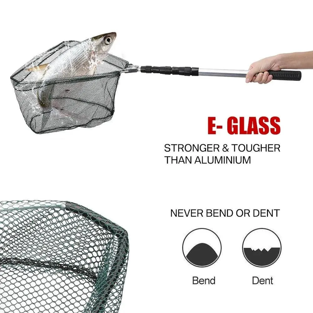 NFH Telescopic Fishing Net: Collapsible and Portable for Fish Landing