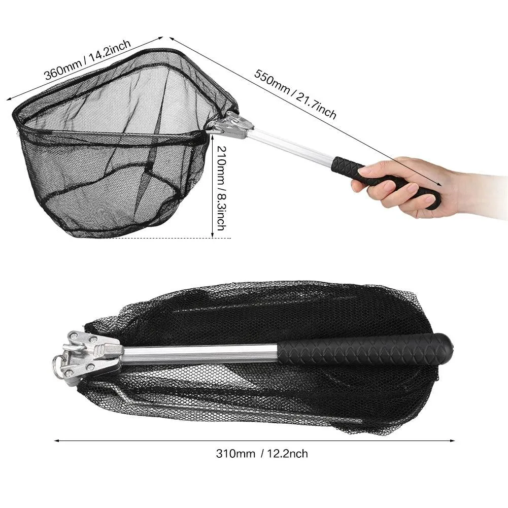 NFH Telescopic Fishing Net: Collapsible and Portable for Fish Landing