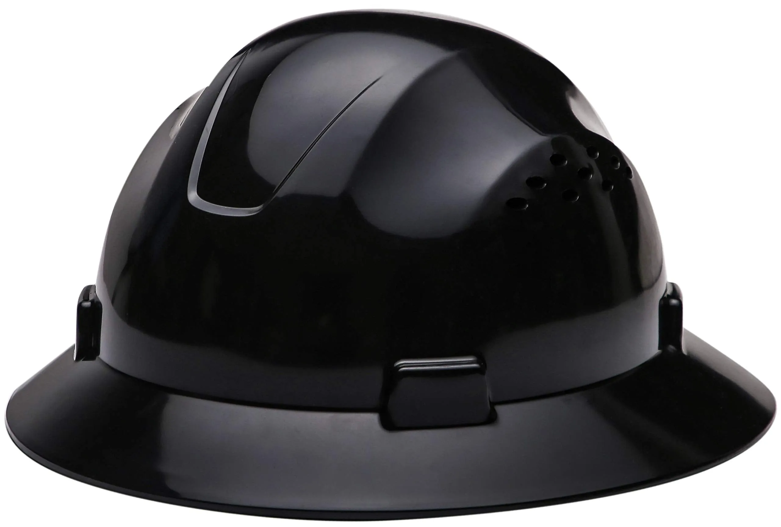 Noa Store Full Brim Hard Hat with HDPE Shell and Fast-trac Suspension Work Safety Helmet