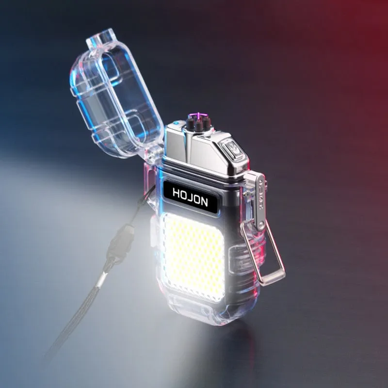 Plasma Power Rechargeable Transparent Lighter