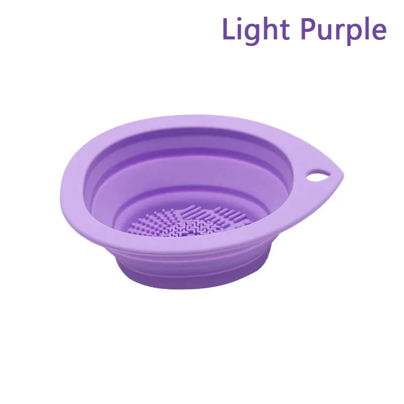 Silicone Makeup Brush Cleaner Bowl