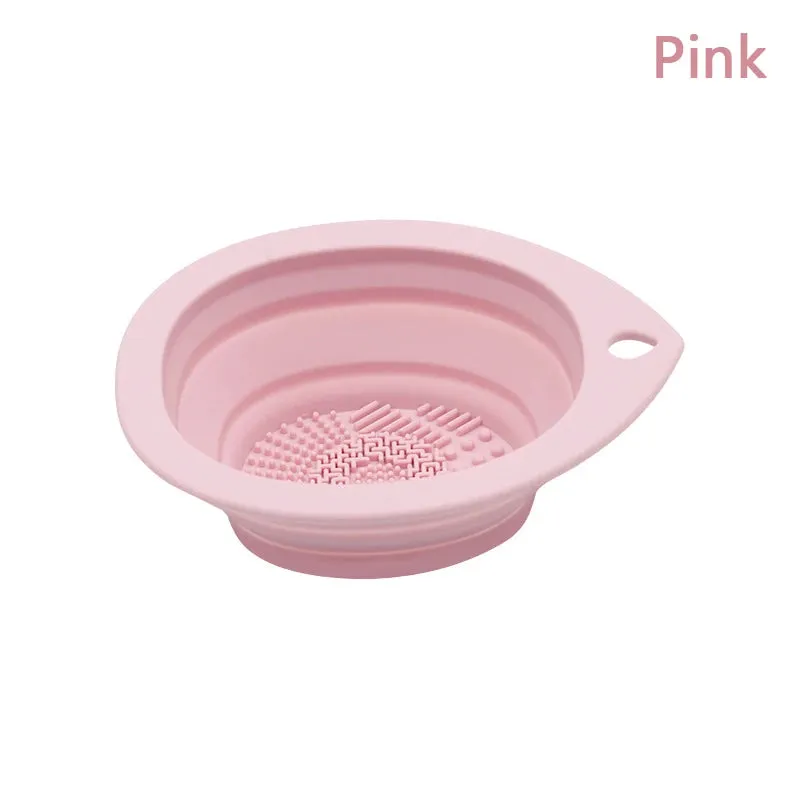 Silicone Makeup Brush Cleaner Bowl