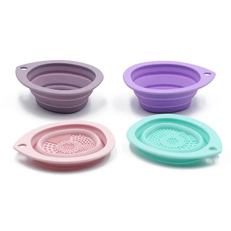 Silicone Makeup Brush Cleaner Bowl