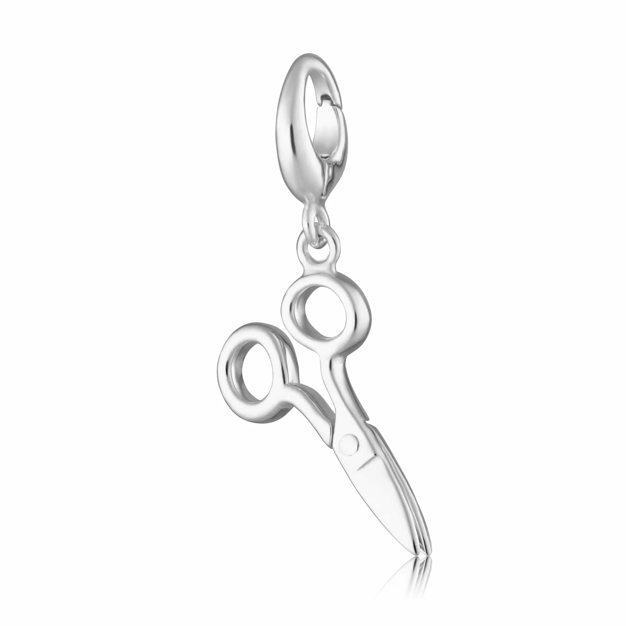 Silver Scissors Charm