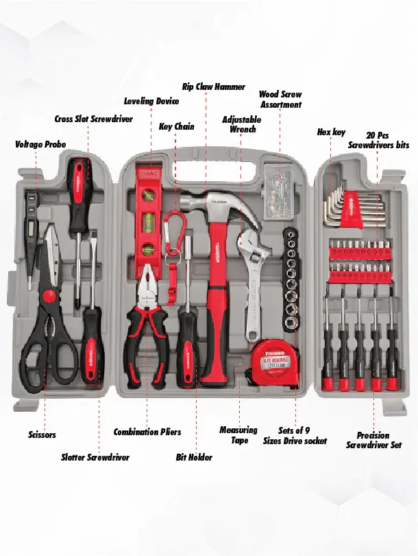 ToughHub 56 pcs Tool kit – Hand Tools