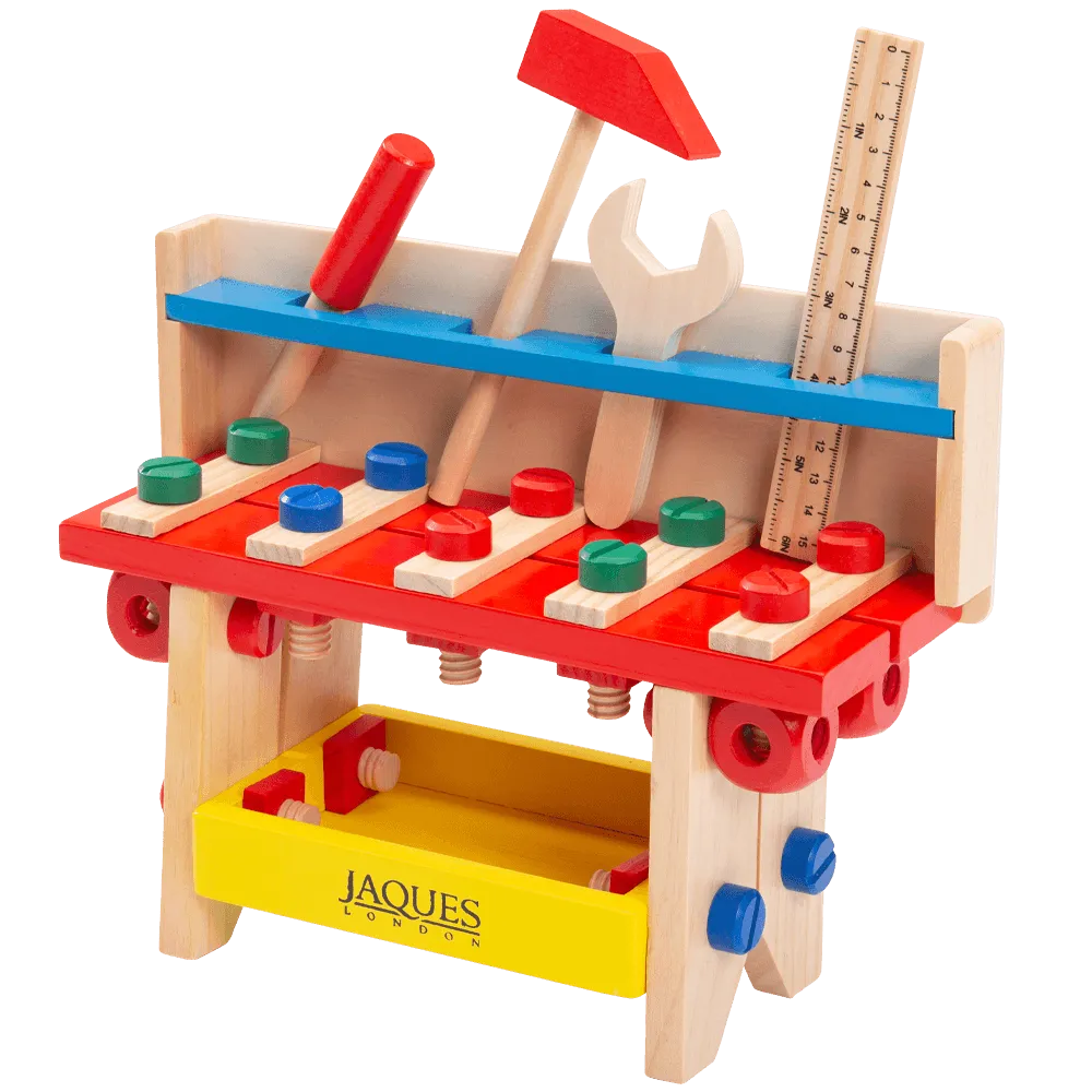 Wooden Tool Bench - Construction Toy